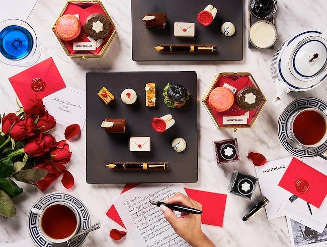 The St. Regis Afternoon Tea with Montblanc
