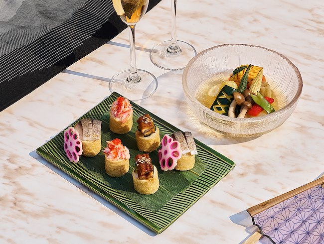 シャンパン&ビアガーデン